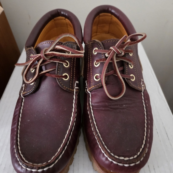 Classic Brown Leather Men's Shoes - Picture 1 of 5